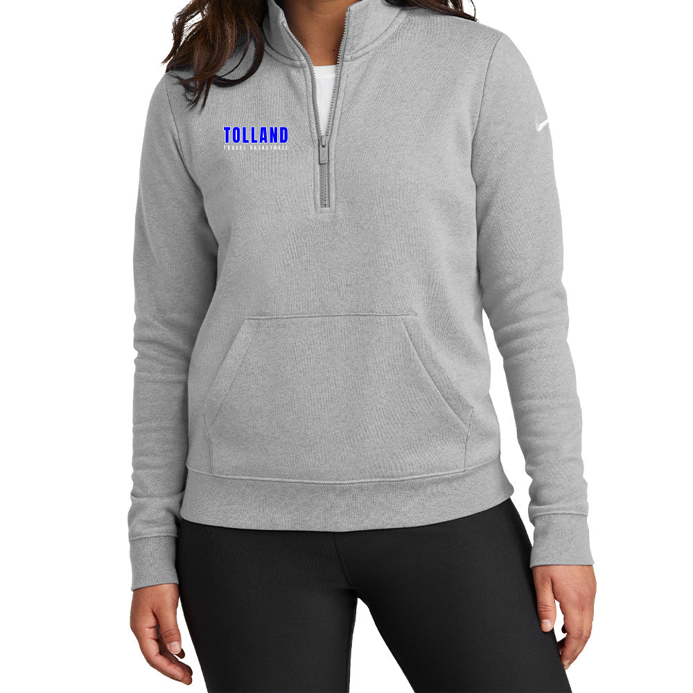 Tolland Ladies Nike Fleece 1/2 Zip
