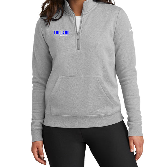 Tolland Ladies Nike Fleece 1/2 Zip