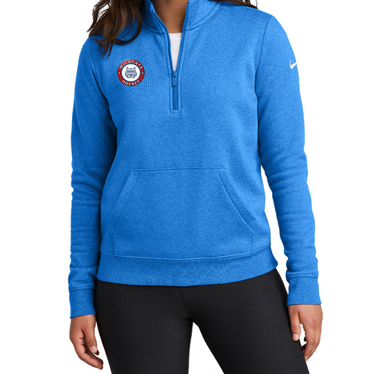 Wildcats Hockey "Classic" Ladies Nike 1/2 Zip