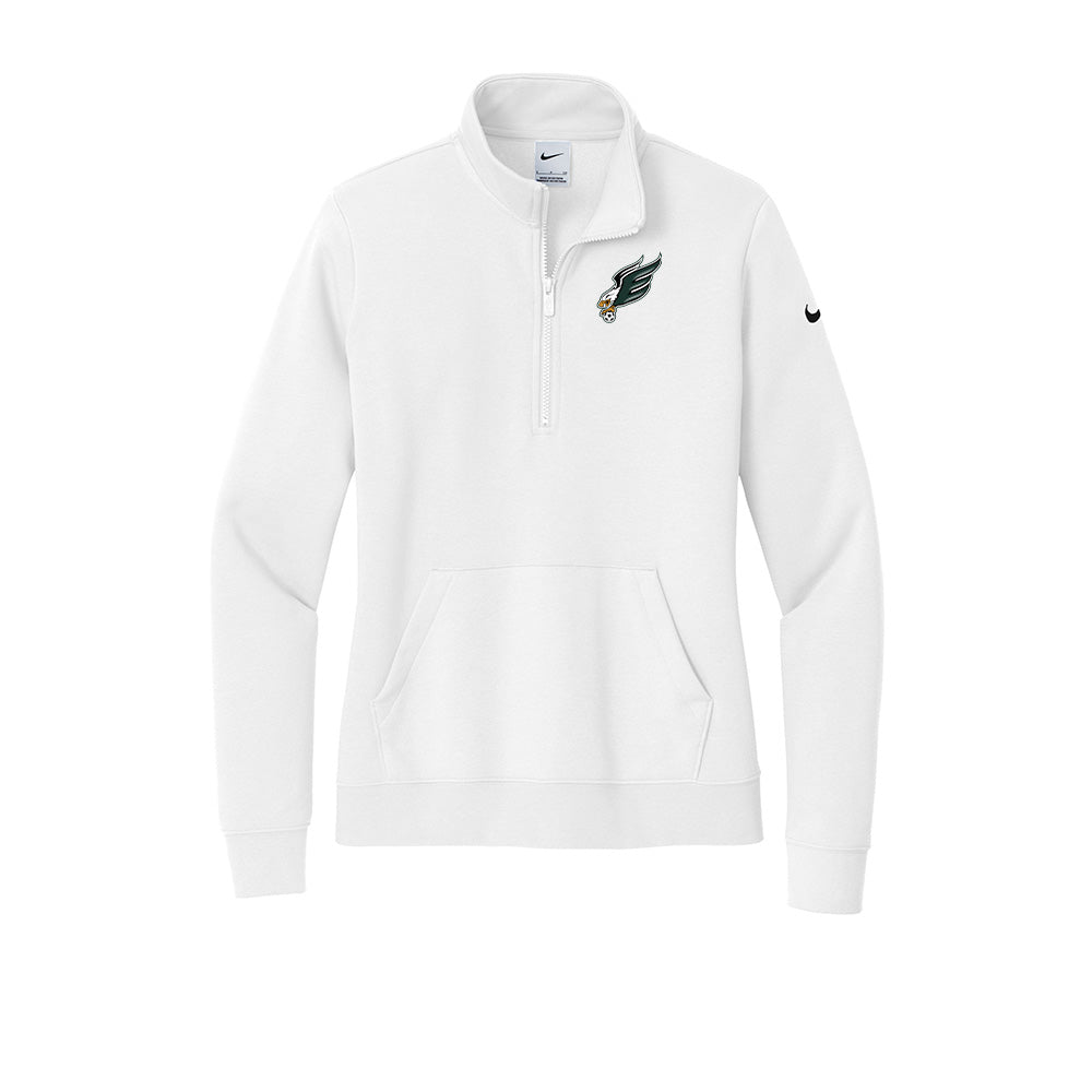 Enfield High Soccer "Eagle B" Ladies Nike 1/2 Zip