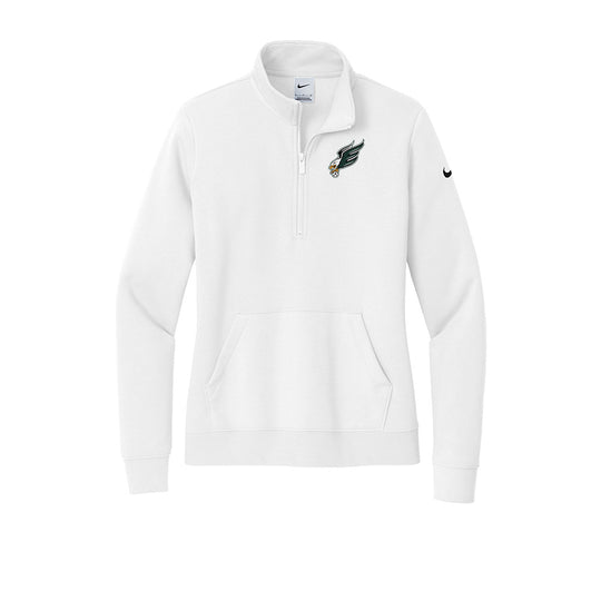 Enfield High Soccer "Eagle B" Ladies Nike 1/2 Zip