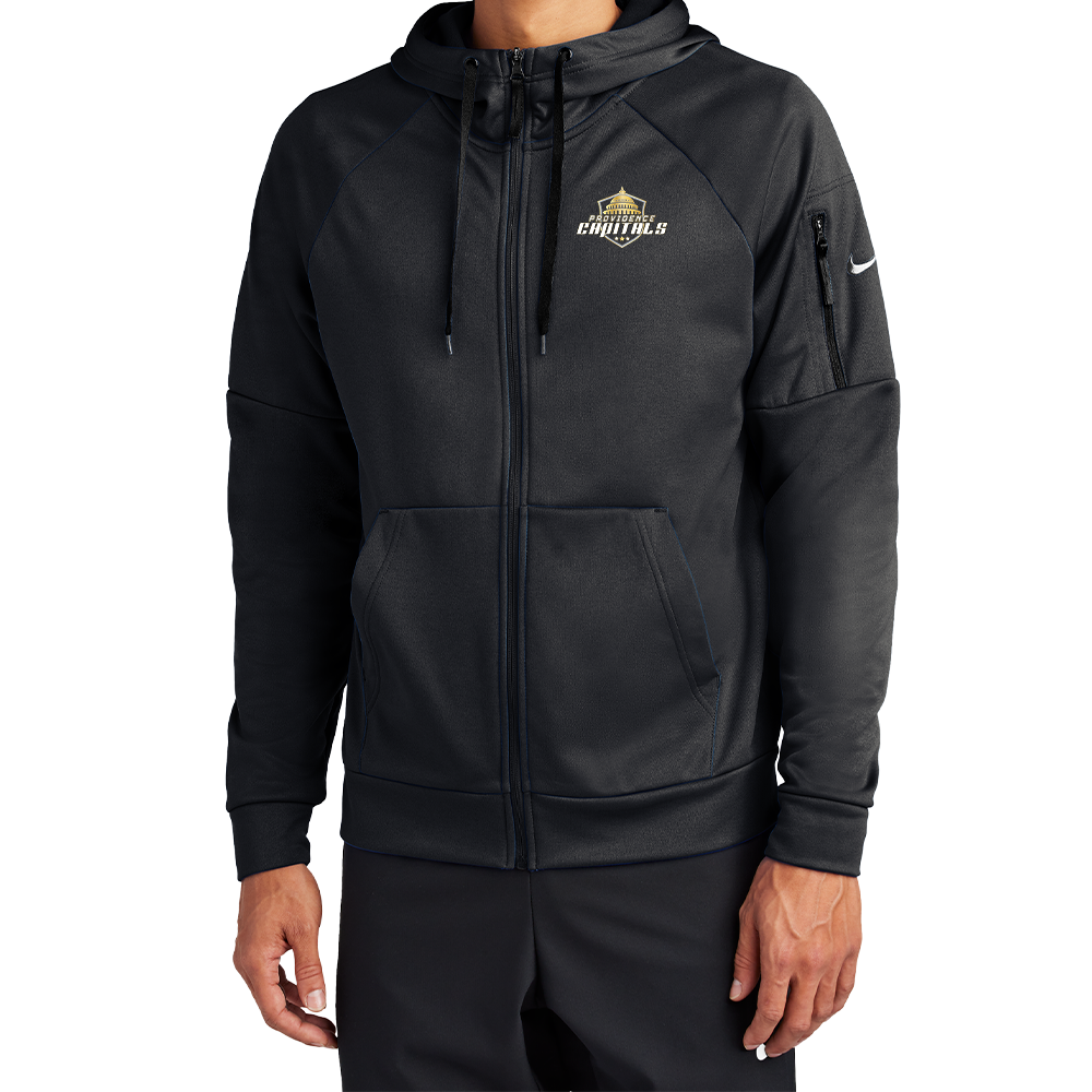 Providence Capitals Nike Therma-FIT Pocket Full-Zip Fleece Hoodie