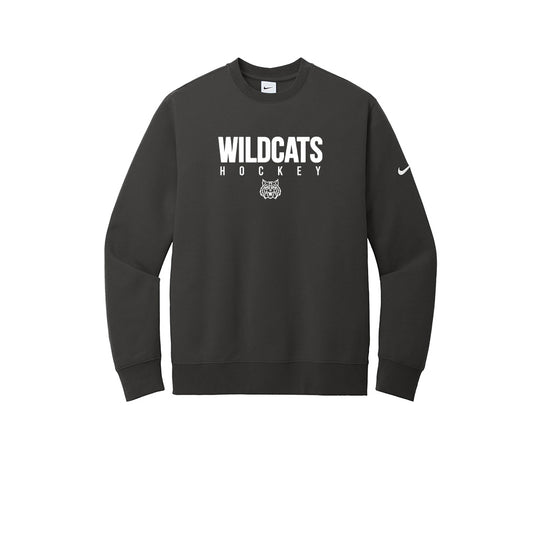 Wildcats "WH" Hockey Nike Fleece Crew