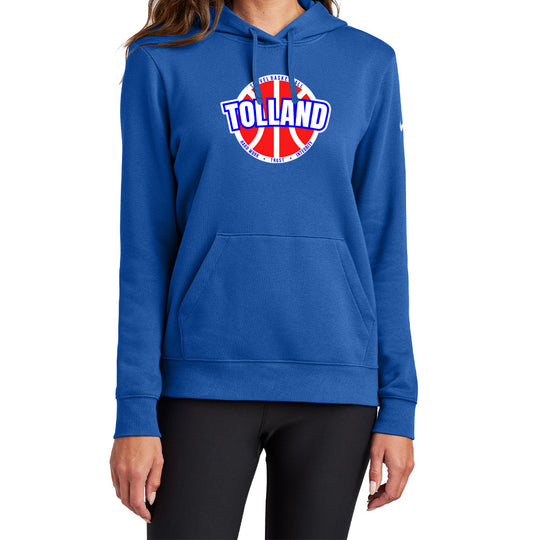 Tolland Ladies "Classic" Nike Club Swoosh Hoodie
