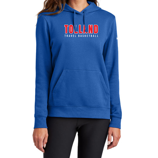 Tolland Ladies "TB" Nike Club Swoosh Hoodie