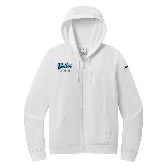 Valley Lacrosse Nike Club Zip Hoodie