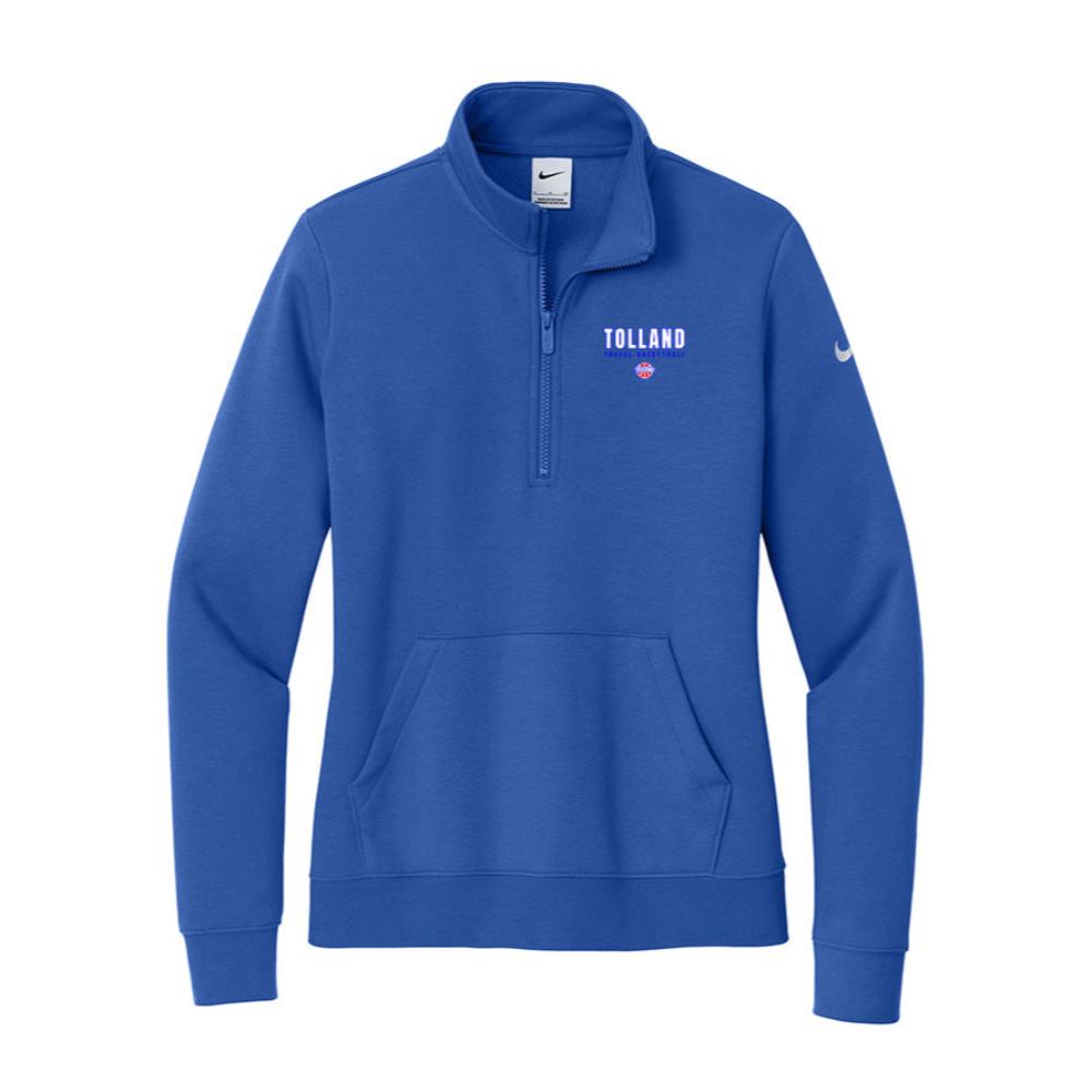 Tolland Ladies Nike Fleece 1/2 Zip