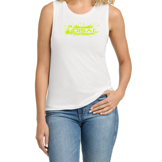 Disal Hooplandia "Splash" Ladies Muscle Tank