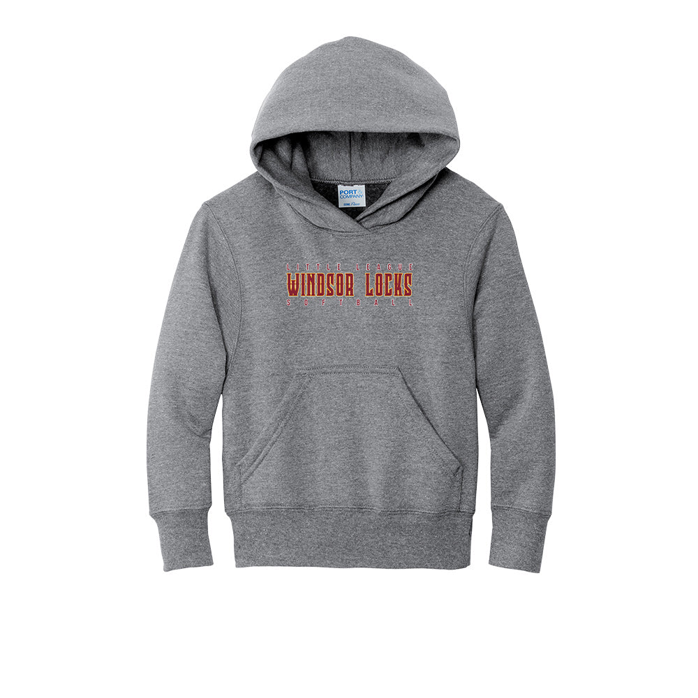 Locks Youth Hoodie "WLLL Softball" - PC90YH (color options available)