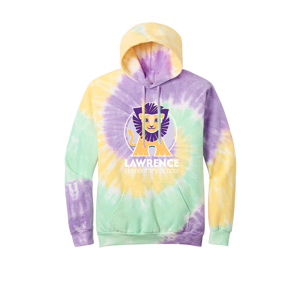 Lawrence Elementary Tie Dye Hoodie