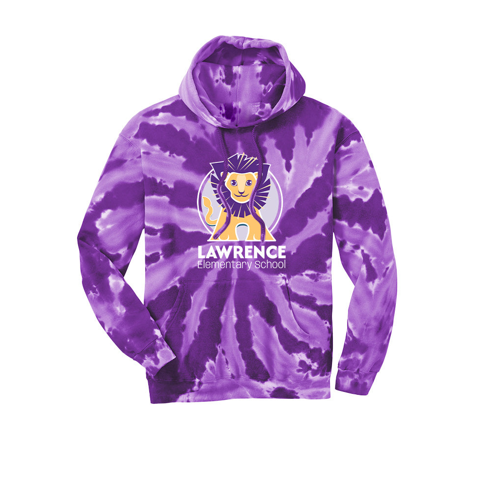 Lawrence Elementary Tie Dye Hoodie