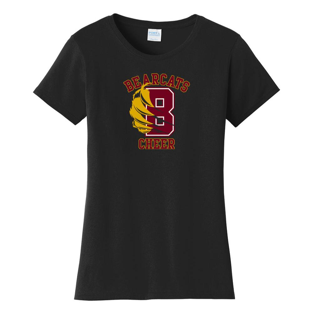 Bearcats Cheer Ladies Tee