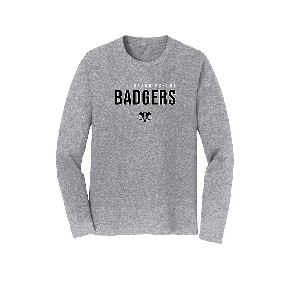 St. Bernard Fan "STB" Favorite Long Sleeve Tee