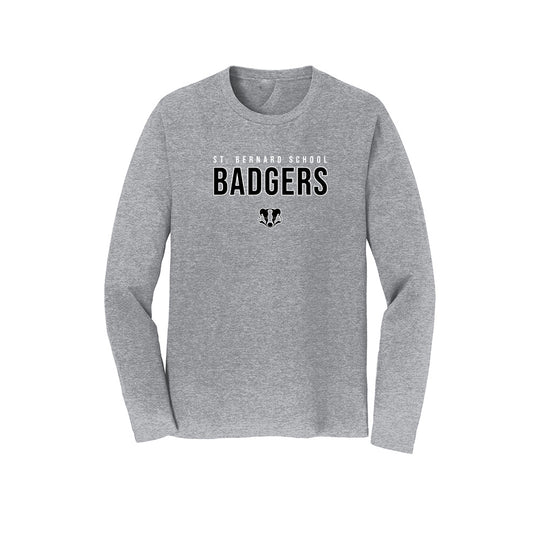 St. Bernard Fan "STB" Favorite Long Sleeve Tee