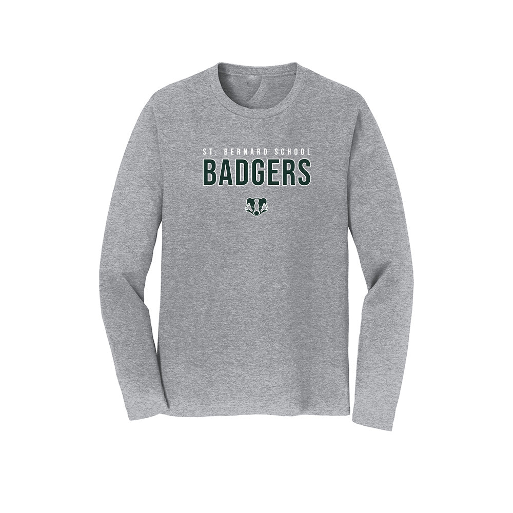 St. Bernard Fan "STB" Favorite Long Sleeve Tee