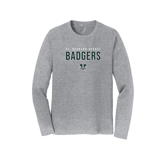 St. Bernard Fan "STB" Favorite Long Sleeve Tee