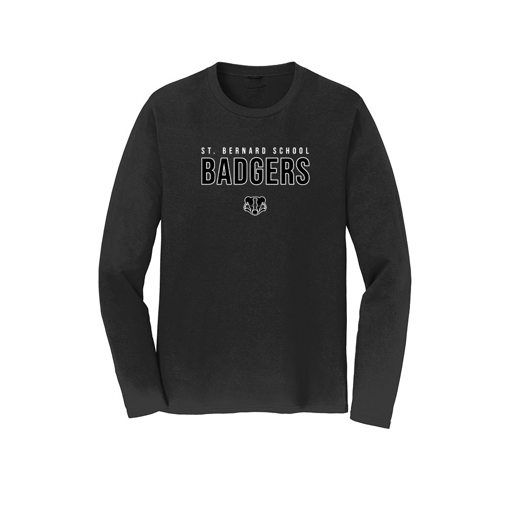 St. Bernard Fan "STB" Favorite Long Sleeve Tee