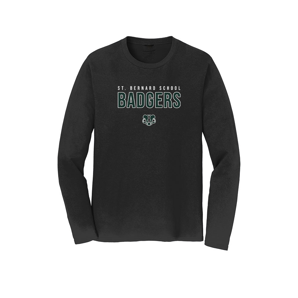 St. Bernard Fan "STB" Favorite Long Sleeve Tee
