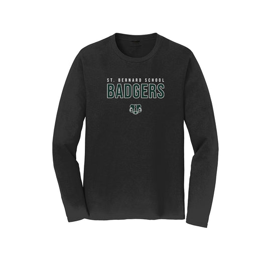 St. Bernard Fan "STB" Favorite Long Sleeve Tee