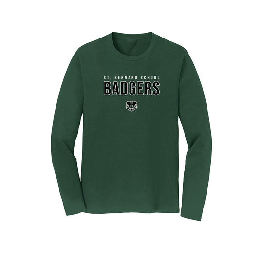 St. Bernard Fan "STB" Favorite Long Sleeve Tee