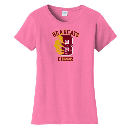 Bearcats Cheer Ladies Tee