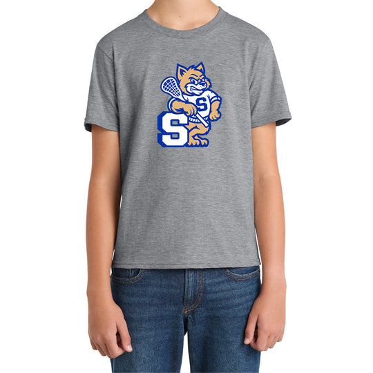 Suffield Lacrosse Youth "New Cat" Tee