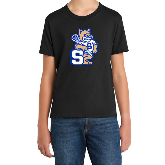 Suffield Lacrosse Youth "New Cat" Tee
