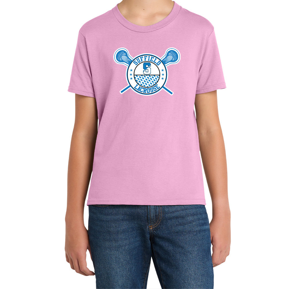 Suffield Lacrosse Youth "Classic" Tee
