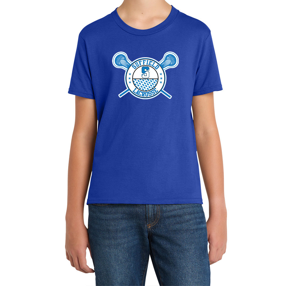 Suffield Lacrosse Youth "Classic" Tee