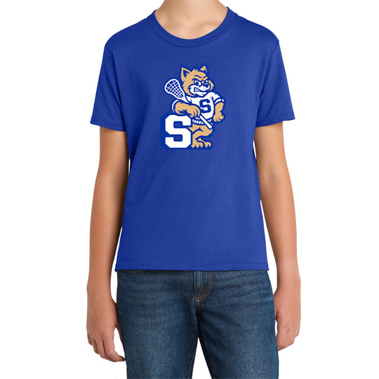 Suffield Lacrosse Youth "New Cat" Tee