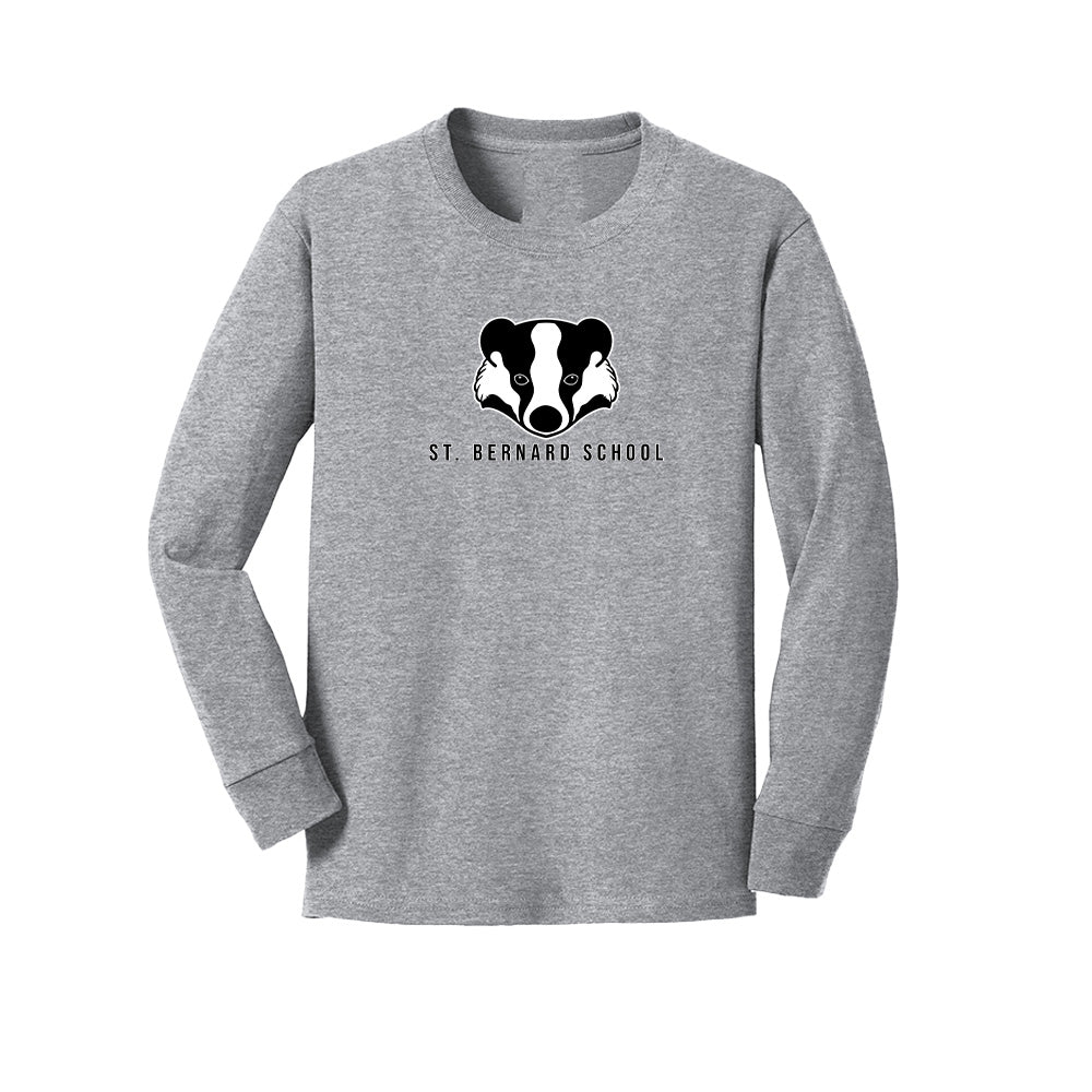 St. Bernard "SBS" Youth LS Tee