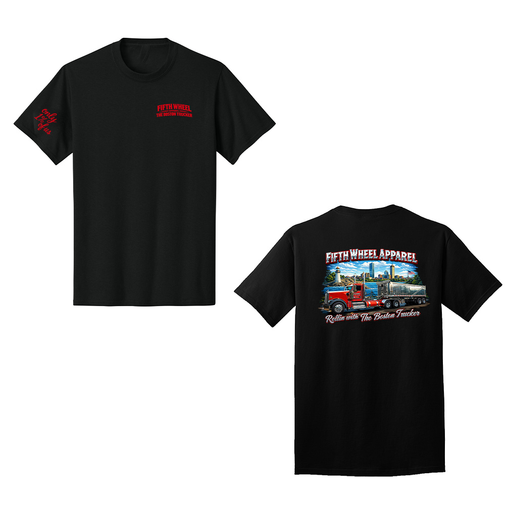 "Rollin with The Boston Trucker" Tee