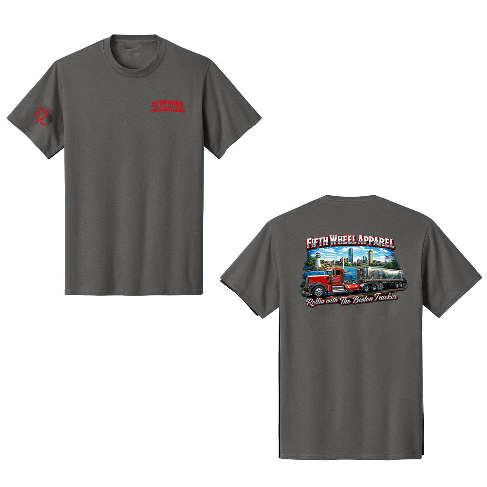 "Rollin with The Boston Trucker" Tee