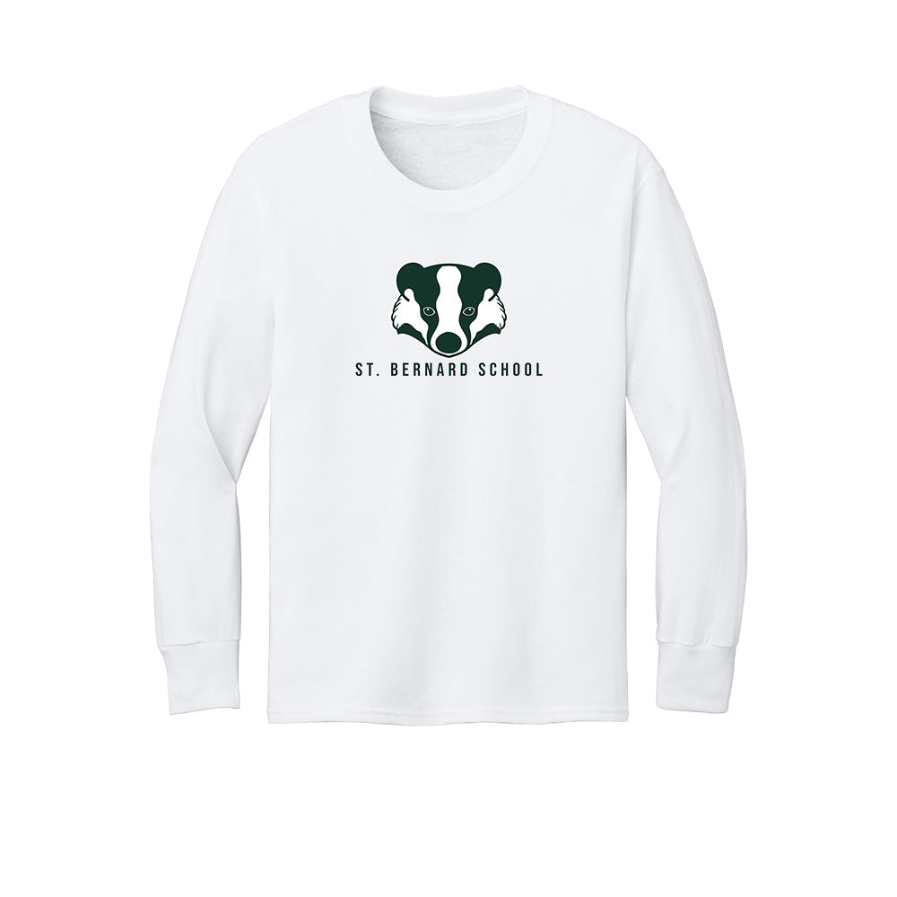 St. Bernard "SBS" Youth LS Tee