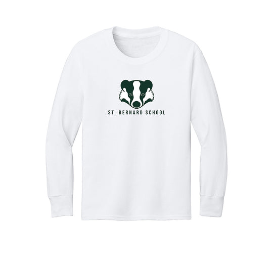 St. Bernard "SBS" Youth LS Tee