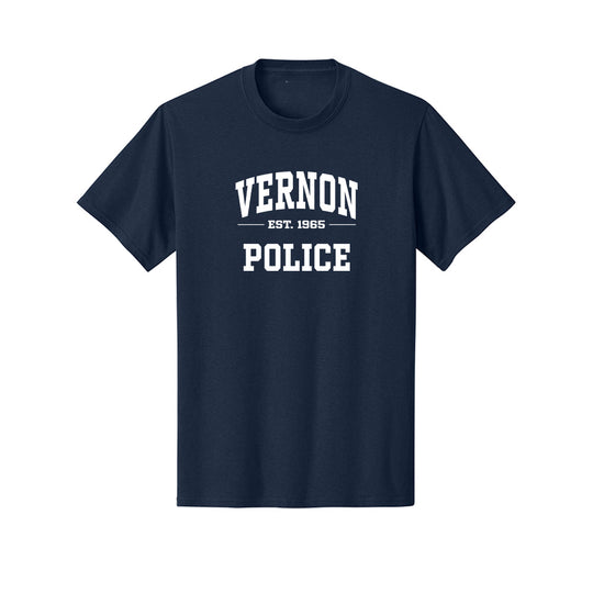Vernon Police "EST." Tee