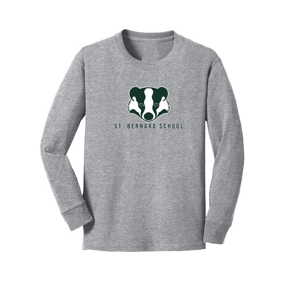 St. Bernard "SBS" Youth LS Tee