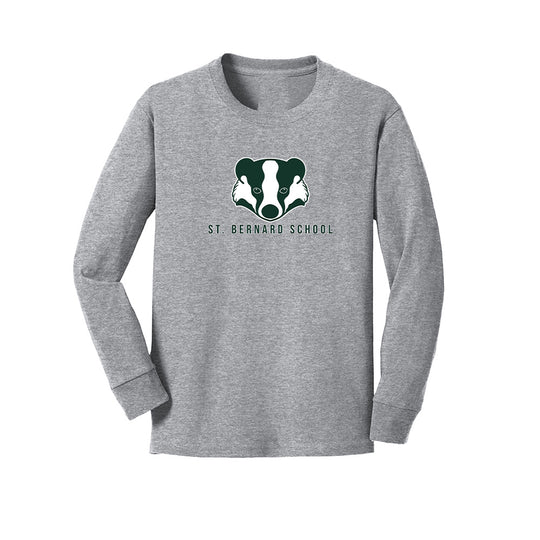 St. Bernard "SBS" Youth LS Tee