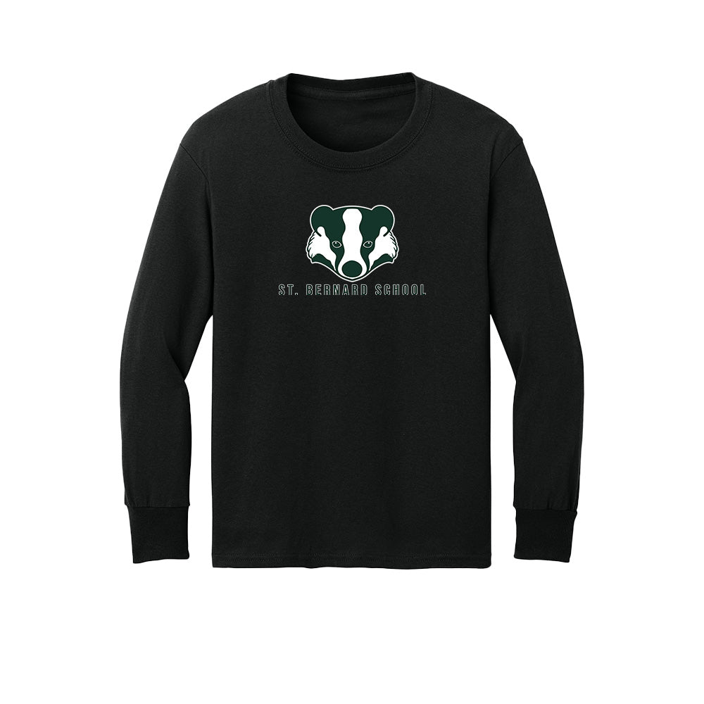 St. Bernard "SBS" Youth LS Tee