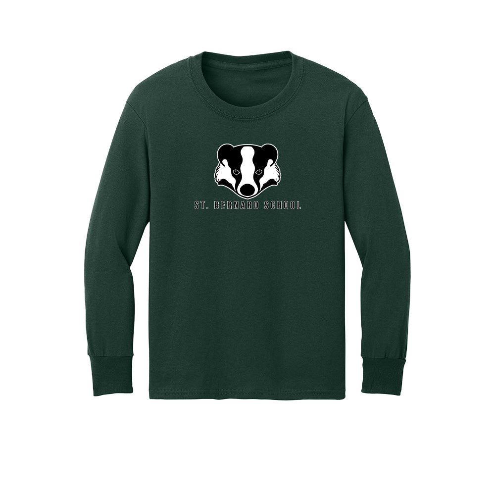 St. Bernard "SBS" Youth LS Tee