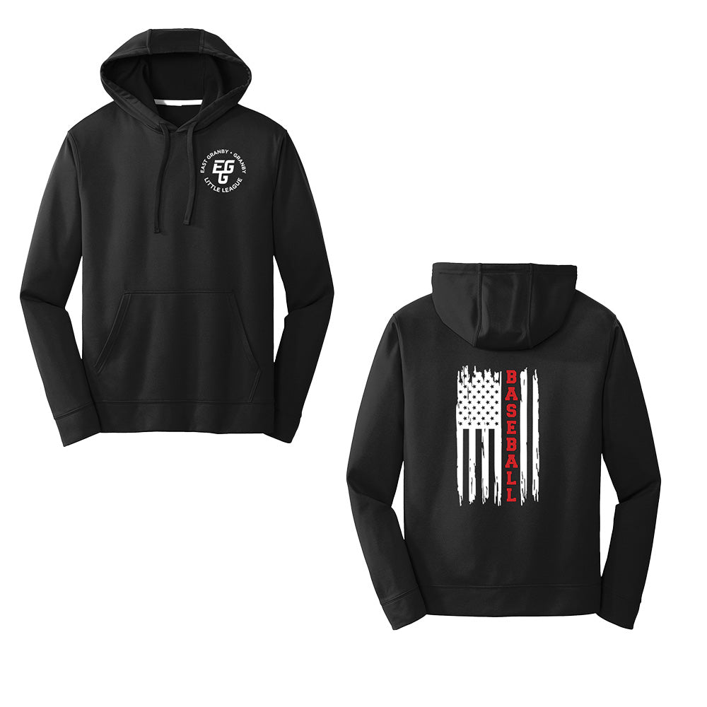 GBLL "BBall Flag" Tech Hoodie
