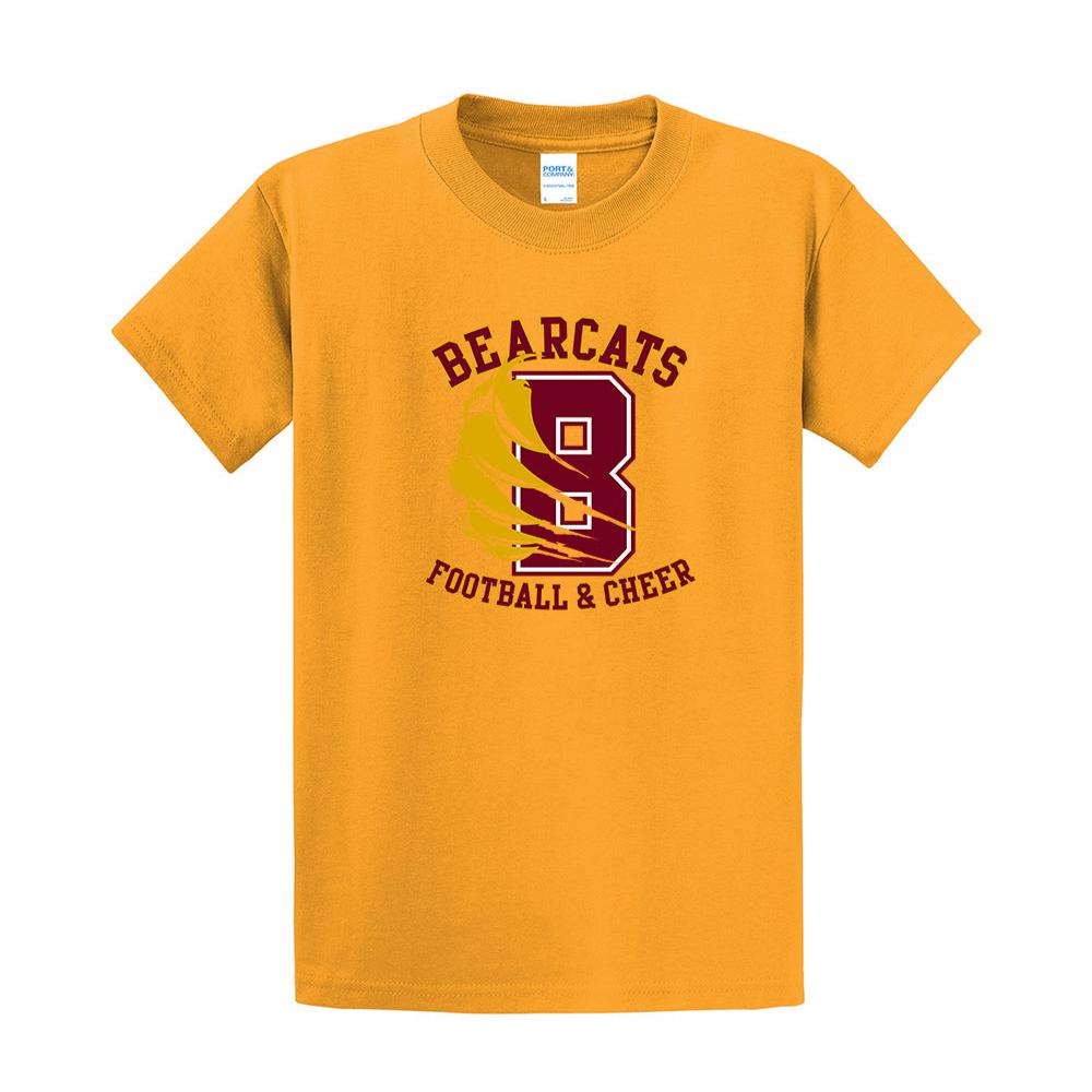 Bearcats Football & Cheer Tee