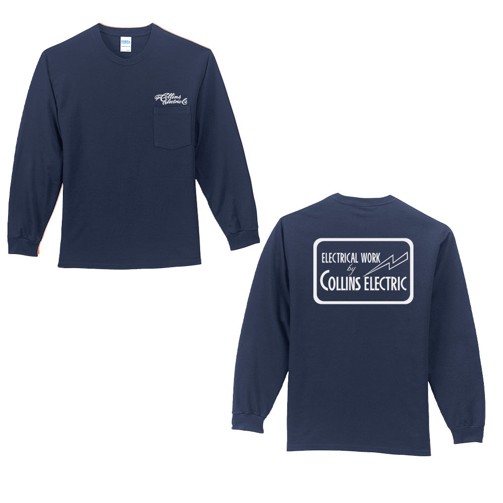 Collins Electric Work Long Sleeve Tee