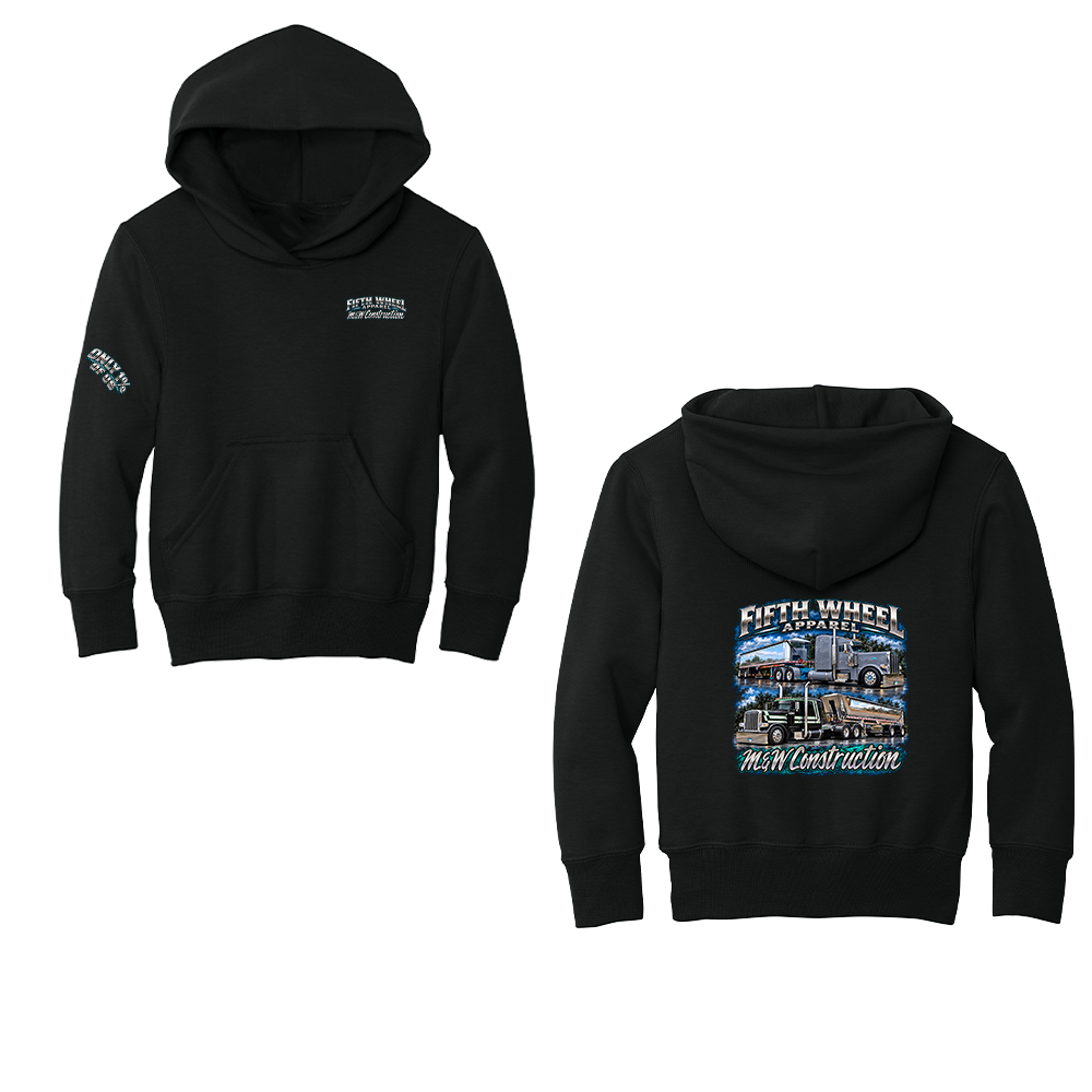 Youth "Rollin with M&W" Fleece Hoodie