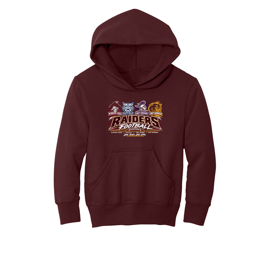 Raiders Football Youth Hoodie