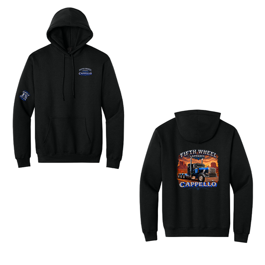 "Rollin with Cappello" Fleece Hoodie