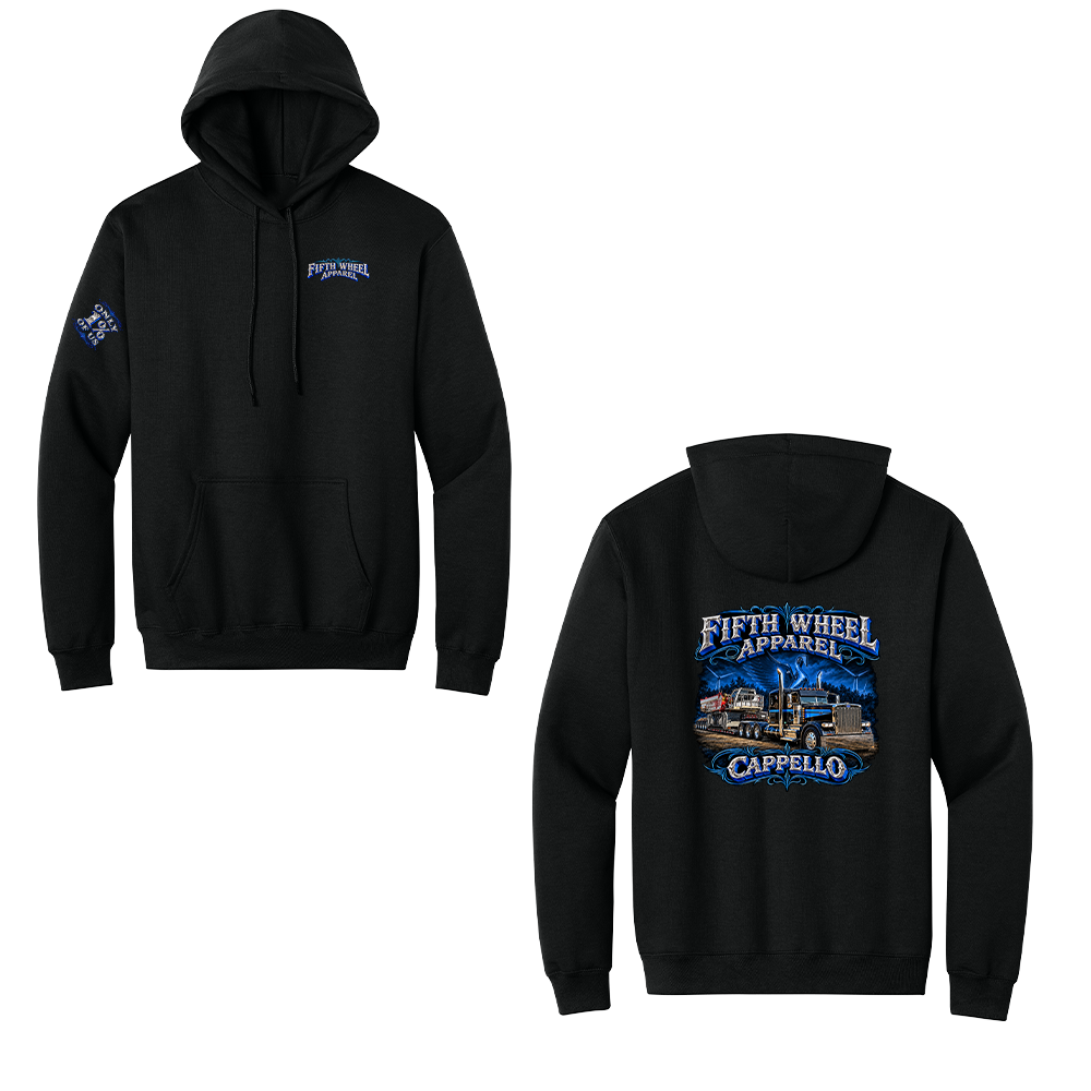 "Rollin with Unfinished Business" Fleece Hoodie