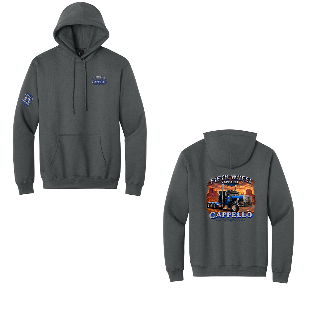 "Rollin with Cappello" Fleece Hoodie