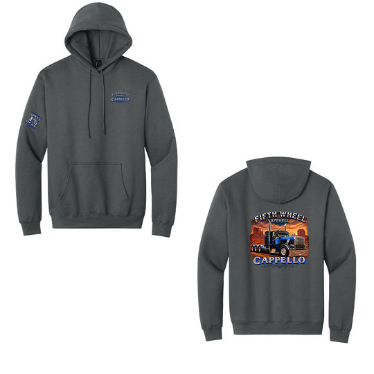 "Rollin with Cappello" Fleece Hoodie