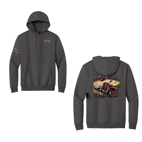 "Rollin with Kimball Boys" Fleece Hoodie